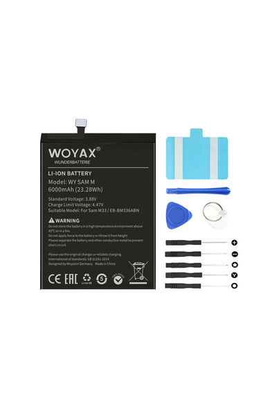 woyax by Deji Samsung Galaxy M33 (5G) Mucize Batarya