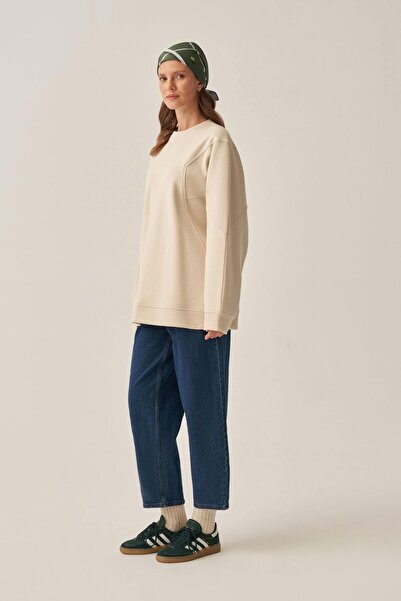 ALLDAY Πουλόβερ Stone-Oversize Interlock