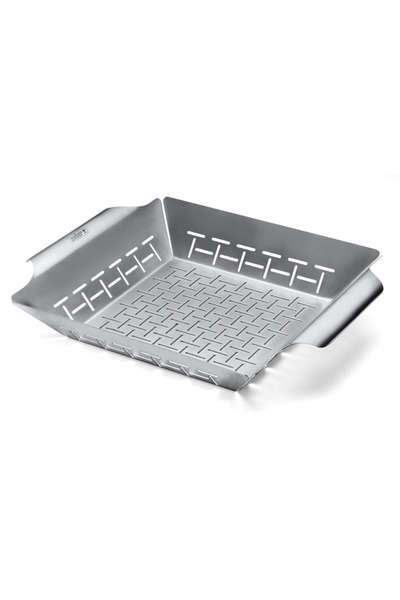WEBER Deluxe Izgara Sepeti, Paslanmaz çelik, Büyük 30 x 35 cm