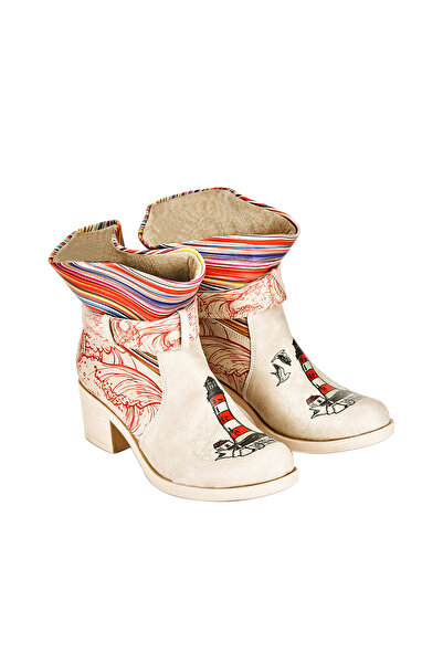 Streetfly Colorful Printed Women's Boots