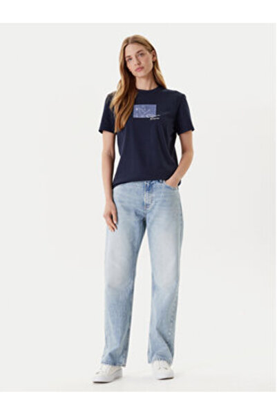 Calvin Klein Jeans Γυναικείο T-Shirt LV047C855G Πολύχρωμο