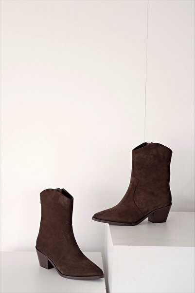 Meral Özgenç Süet Western Bot