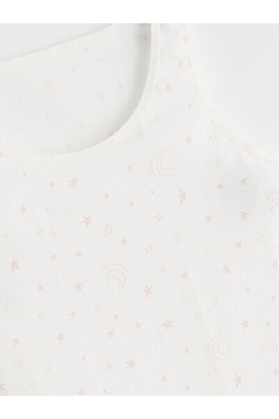 LC Waikiki İzr New Season Crew Neck Girls' Tank Top 2-Pack