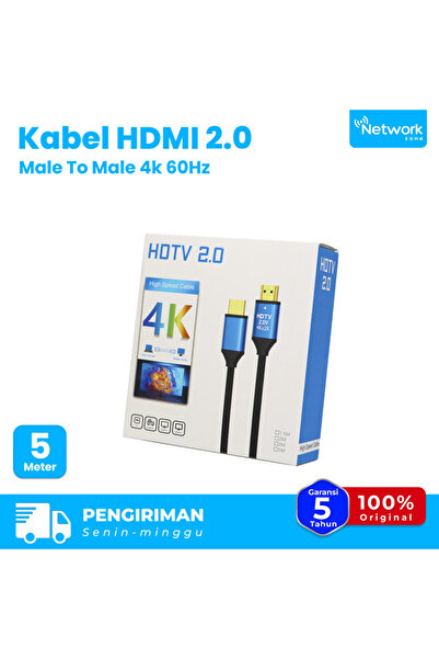 Mini pro 4K HDMI Cable 5m | 48Gbps High Speed HDMI 2.0 Gold-Plated Connector 4K@60Hz