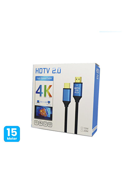 Mini pro 4K HDMI Cable 15m | 48Gbps High Speed HDMI 2.0 Gold-Plated Connector 4K@60Hz