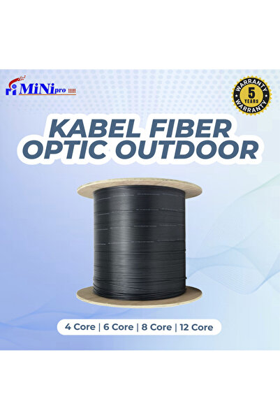 Mini pro كابل ألياف بصرية رباعي النواة | تركيب هوائيات وقنوات خارجية مقاومة للماء أحادية الوضع G652D مدرعة