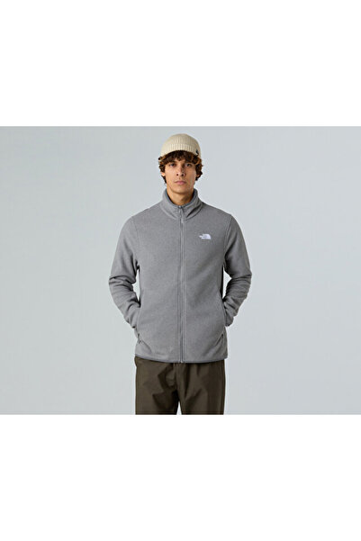 THE NORTH FACE M Glacier Fleece Jacket Men's Outdoor Polar Jacket Nf0A8D0Rcqi1 Gray