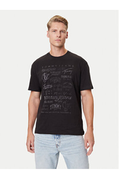 Tommy Jeans Ανδρικό T-Shirt DM0DM21584 Πολύχρωμο