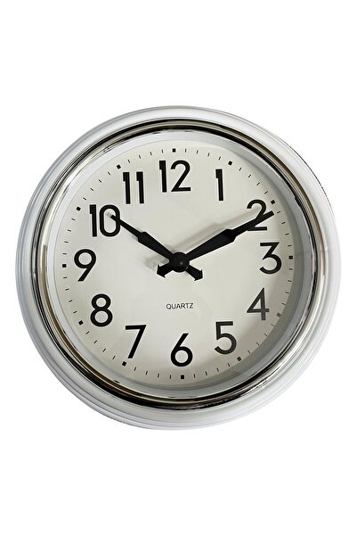 MAPLE LEAF Home Plastic Wall Clock, White, 30 cm, BP-R1202W