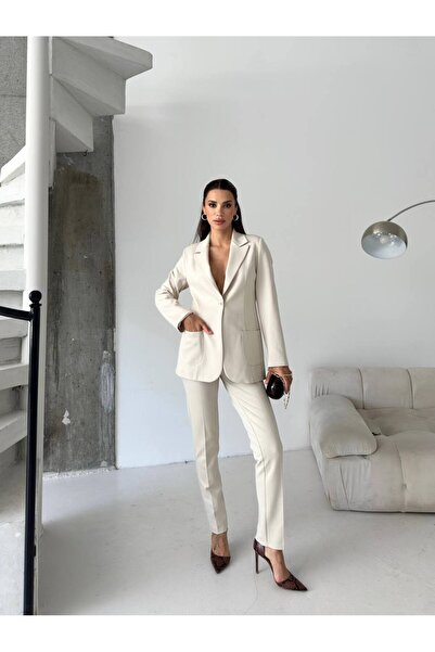 BYBRZ Knitted Fabric Jacket-Pants Set