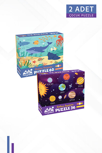 Neverland 2 ADET 60 PARÇA - OCEAN FRIENDS (OKYANUS ARKADAŞLARI) VE 36 PARÇA -...