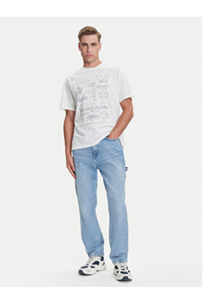 Tommy Jeans Ανδρικό T-Shirt DM0DM21584 Πολύχρωμο