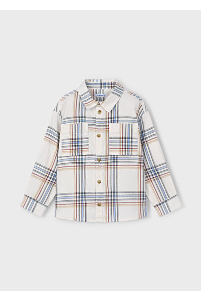 MAYORAL Boy's Plaid Shirt 4128