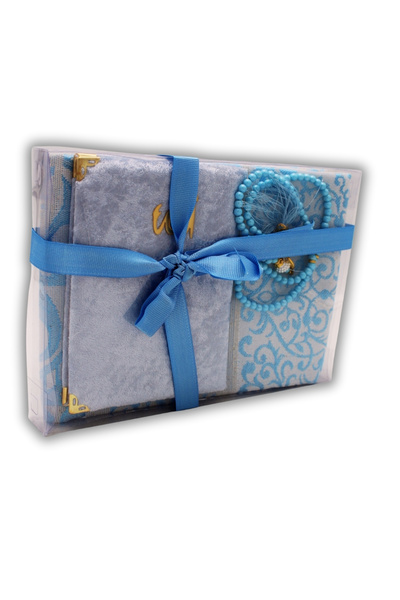 MyReal Hediyelik Çeyizlik Mevlid Yasin İnce Tesbih Seccade Seti