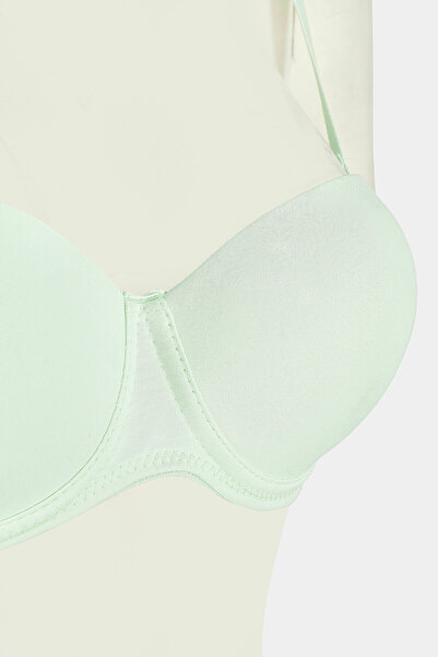 LOYA Mint Green Latina Supported Strapless Bra