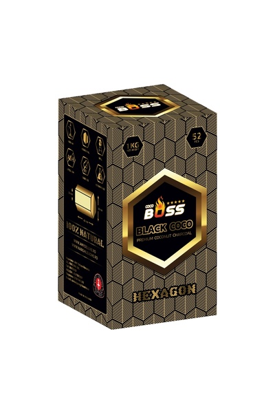 Coco Boss Carbuni Narghilea Hexagon 1KG