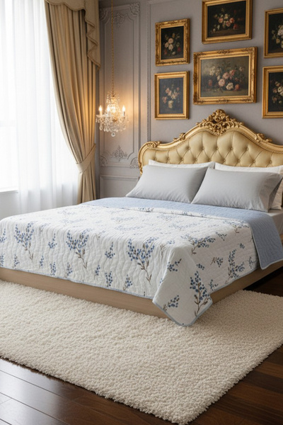 Çt Çeyizci Tekstil Double Summer Single Blanket Double Size |   Single Pike 200X230Cm Without Pillow