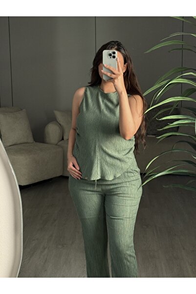 SELSAL Sleeveless blouse and pants set