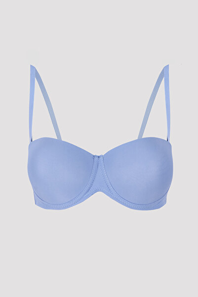 LOYA Blue Latina Padded Strapless Bra