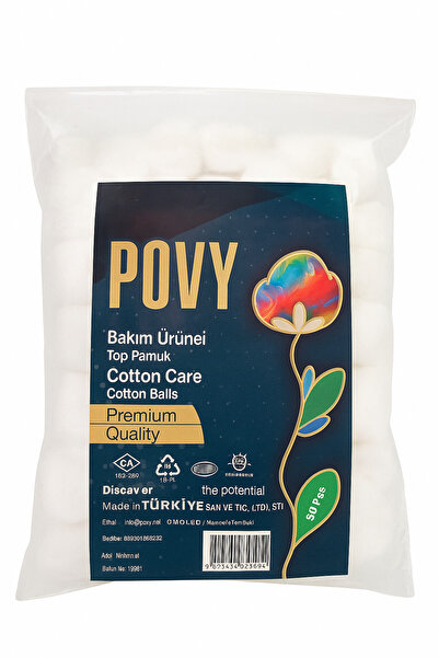 POVY TOP MAKYAJ PAMUK