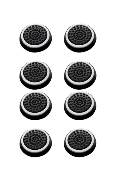 Doreka Ps5 Ps4 Ps3 Xbox One S x Ns 4 Çift Analog Koruyucu Gamepad Silikon Beyaz