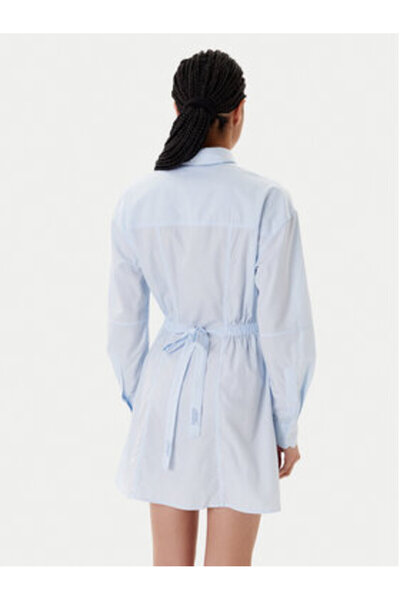 Tommy Jeans Γυναικείο φόρεμα-πουκάμισο DW0DW21744 Πολύχρωμο