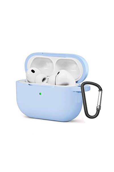 Apsuwa حافظة سماعات Airpods Pro 3 من السيليكون الناعم باللون الأزرق