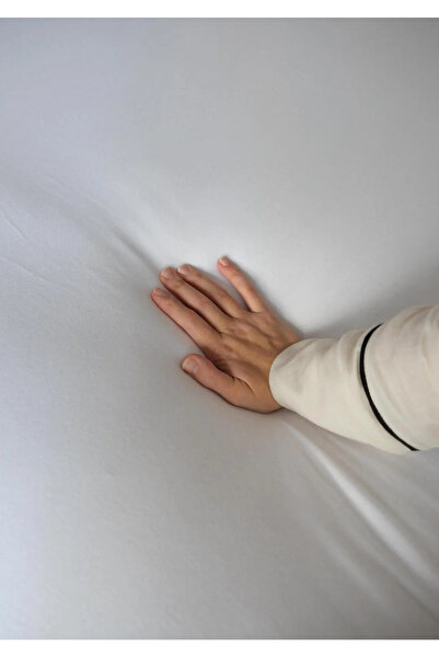 Perde Pendik White Fitted Sheet – Single, Double, King Size |   Cotton, Soft and Does Not Need Ironing