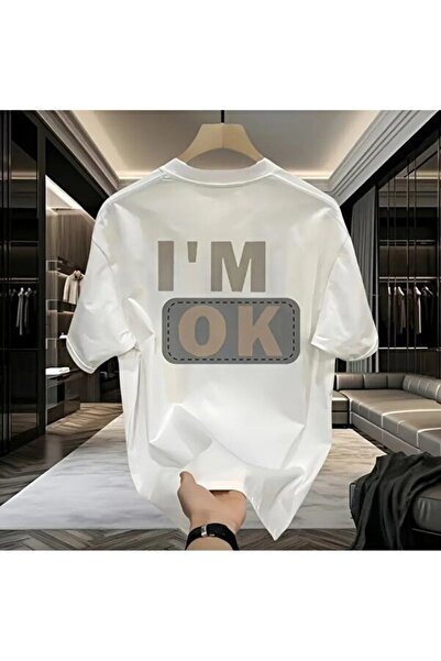 ship master Tricou cu mânecă scurtă din bumbac greu, casual și versatil, cu i...