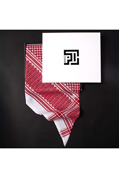 RAKEZ Men's Red Shemagh by
