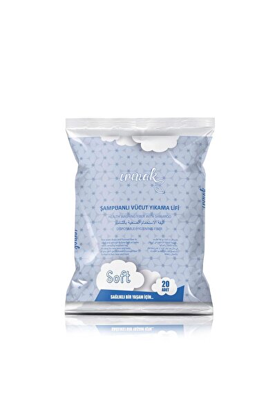 Irmak Şampuanlı Vücut Yıkama Lifi 20'li Paket