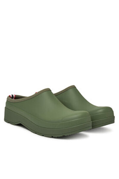 Hunter Ανδρικές σαγιονάρες πράσινες HUNTER-MFF9052RMA LICHEN GREEN