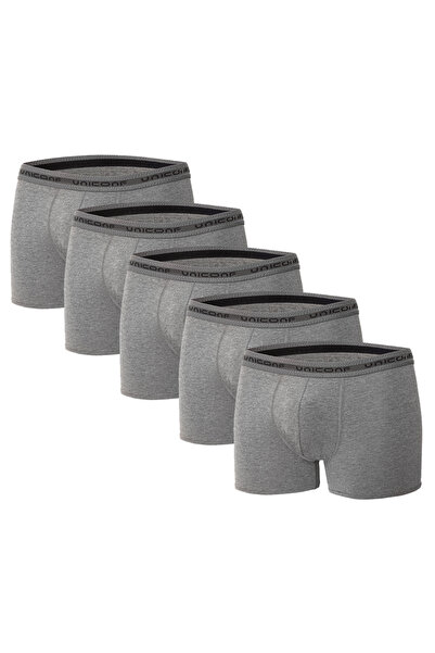 uniconf Set of 5 men's boxers UBB08PECANT made of cotton with lycra