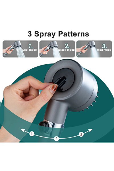 Generic 3 Modes Shower Head