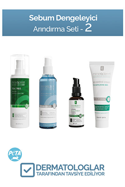 mineaderm Sebum Dengeleyici Bakım Rutini 2