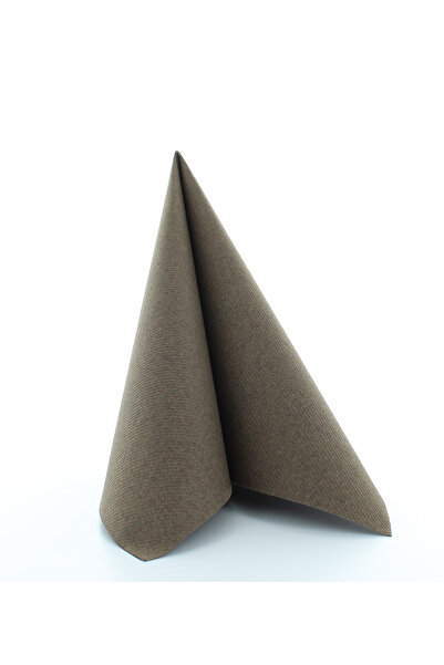 Mank Șervețele festive Linclass - Maro / 40 x 40 cm / 12 buc