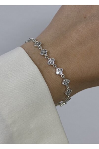 KİLİGİSTANBUL Sirali Clover Bracelet 14+5 cm