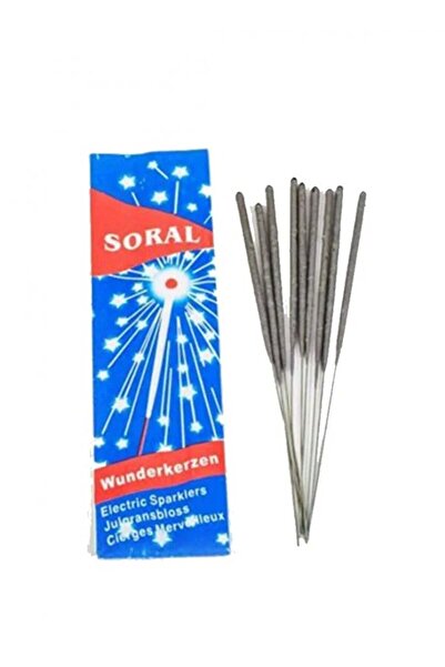 Sural شموع نايت ستارز، 10 أعواد، مناسبة للاحتفالات وأعياد الميلاد