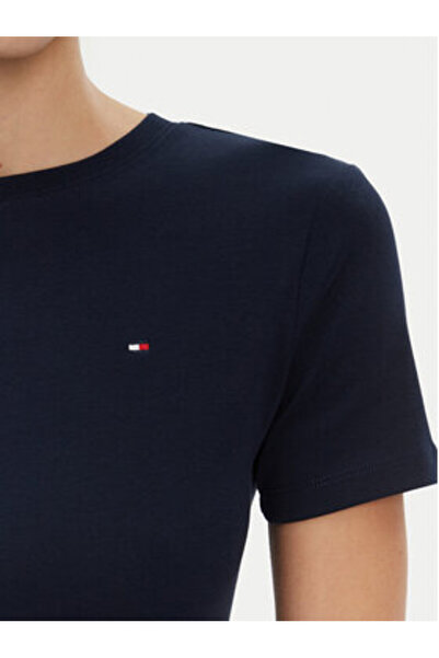 Tommy Hilfiger Γυναικείο T-Shirt WW0WW40587 Μπλε