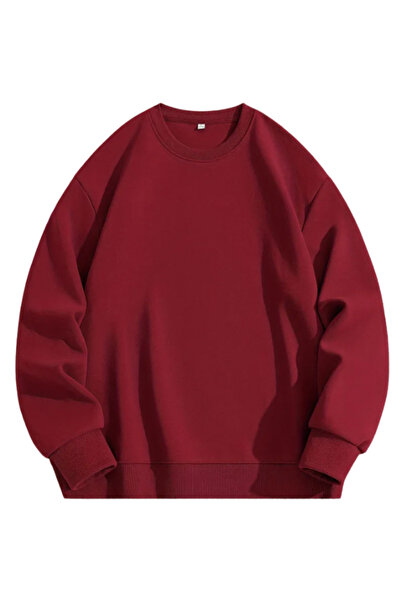 MİLANRA Unisex χειμερινό μακρυμάνικο φούτερ από φλις