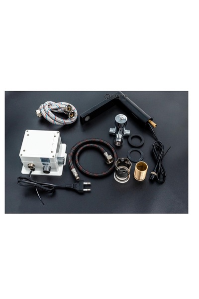 Trendy's Μπαταρία νιπτήρα Style με αισθητήρα χωρίς μίξερ, ματ μαύρο