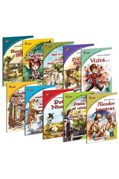 Editura Roxel Cart Pachet 10 carti Lecturi pentru copii isteti, Ion L