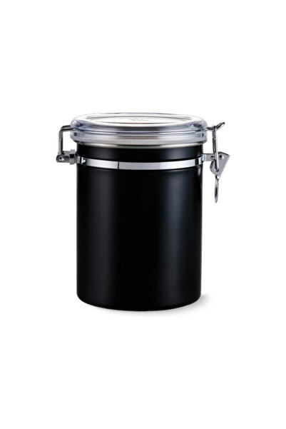 Tchibo Stainless Steel Coffee Container Black 500 Gr 632941
