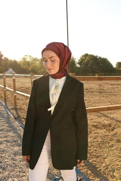 Silk Home Sura İpek Eşarp 11416-S15 Bordo