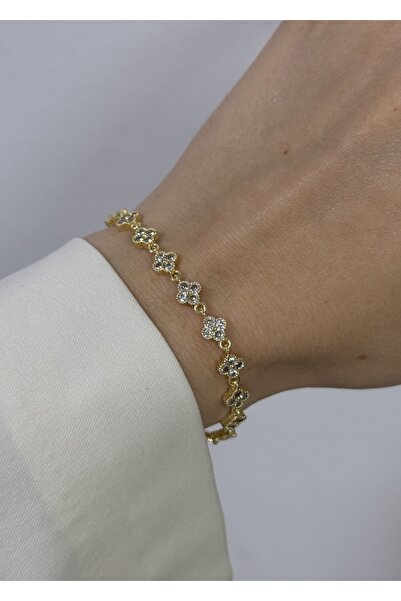 KİLİGİSTANBUL SIRALI YONCA BİLEKLİK 14+5 CM