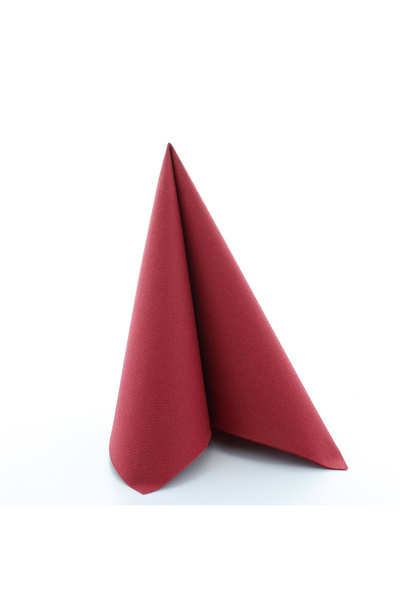 Mank Șervețele de masă festive Linclass - Bordeaux (burgundy/burgundy) / 40 x...
