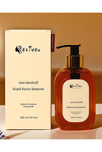 ELİVON Kepek Karşıtı Şampuan 200 ml | Pul Pul Döküntülü Saç Derilerine Özel
