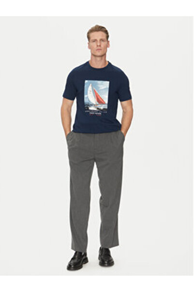 Tommy Hilfiger Ανδρικό T-Shirt MW0MW38615 Μπλε