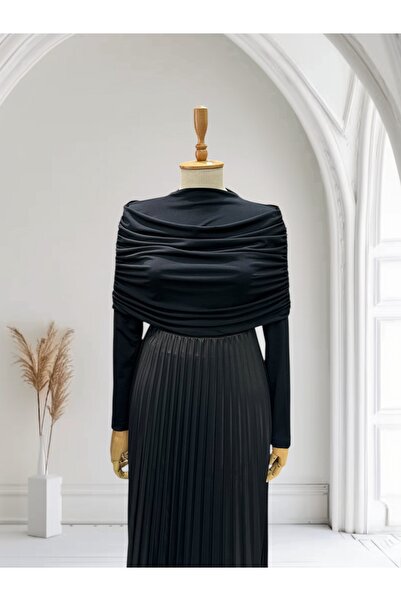 BUTİK SEPETİN Drapajlı Badi