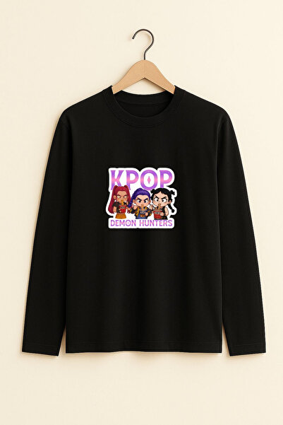 SHAKER CLOTHES Tricou cu mânecă lungă pentru fete K-POP Demon Hunters Huntrix...